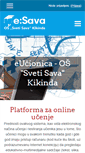 Mobile Screenshot of moodle.svetisava.edu.rs